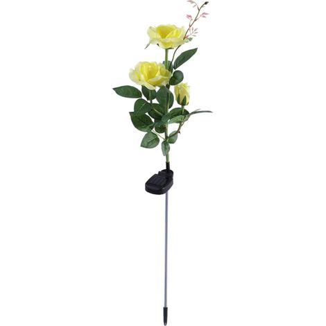 Lampe Solaire Led Décorative à Têtes Pour Jardin Et Extérieur Allumage (1/5)