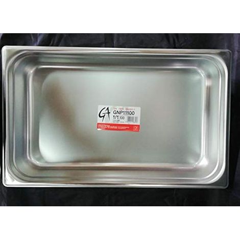 Contenitore in Acciaio Inox per Gastronomia 1/1 53 x 32,5 x 10 cm Agnelli (1/2)