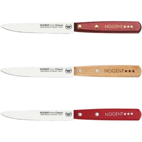 20 Tomatenmesser 11 cm gezackt - Classic Holz - Nogent