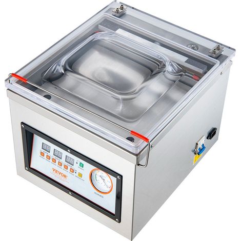 Scelleuse sous vide compacte 320W pour aliments humides,viandes et marinades,idéale pour usage domestique et commercial (1/5)