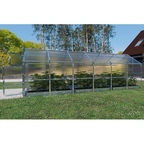 Gewächshaus KLASIKA Bernard 14,1m² 2,35x6m Polycarbonat 6mm (1/5)
