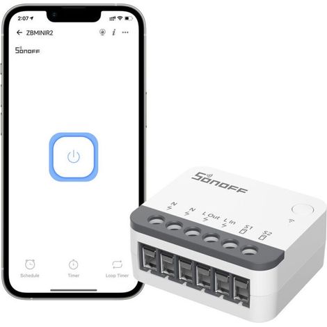 ZBMINIR2 Zigbee interrupteur Intelligent,Amplificateur de signal Zigbee,Fonctionne Avec Alexa & Google Home,NéCessite Une Passerelle Zigbee, NéCessite Un Fil Neutre(4 Pack) (1/5)