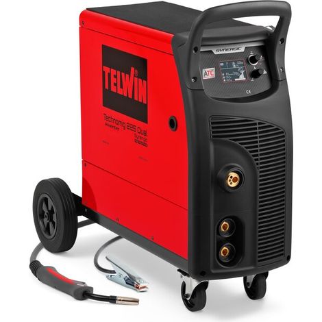 Telwin Technomig 225 Dual Synergic – Saldatrice Inverter MIG-MAG MMA TIG 220A