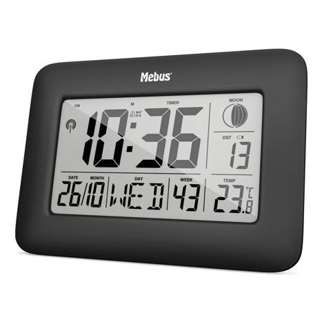 Mebus 46732 Funk-Wanduhr digital (1/6)