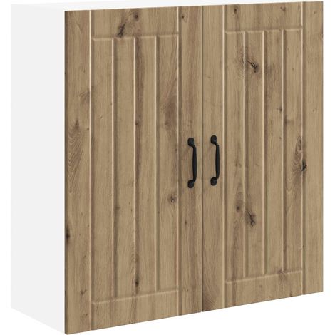 Maison Exclusive - Armario de Pared LUCCA Roble Artesanal 80 x 31