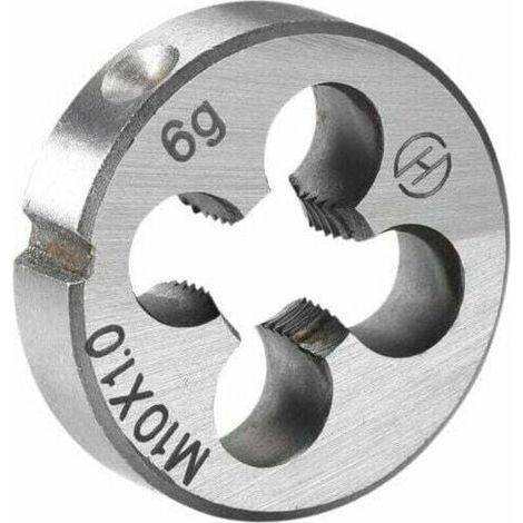 M10 x 1,0 Gewindeschneidschneideisen, Hand-Metrikmaschine, HSS-Stahl, Hochgeschwindigkeits-Gewindeschneidschneideisen