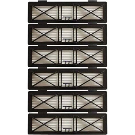 Lot de 6 filtres HEPA pour Neato Botvac D7 D3 D4 D5 D6 D70 D75 D80 D85 pour filtres Neato Botvac 75e 80 85 pièces (1/5)