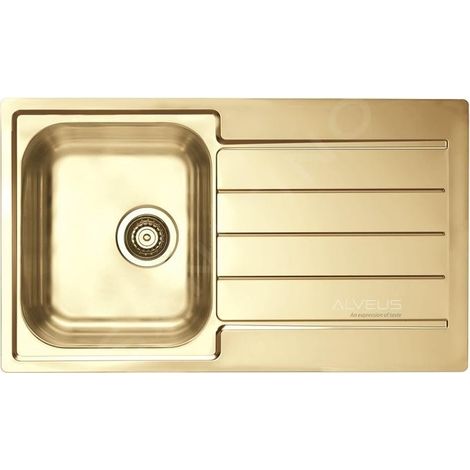 Alveus Line Monarch - Évier 860x500 mm, gold 1068988 (1/2)