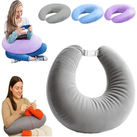 Oreiller ergonomique pour bras – Soutien nuque et bras – Velours cristal doux – Confort optimal pour lecture et jeux (1/5)