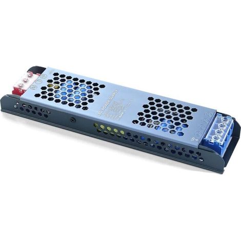 Transformateur d'alimentation pour bande lumineuse LED, AC100V-265V à DC12V, 100W, adapté aux bandes lumineuses LED (1/4)