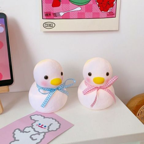Mignon Canard Petite Veilleuse Lampe Vinyle Dessin Animé Petite Veilleuse (1/3)