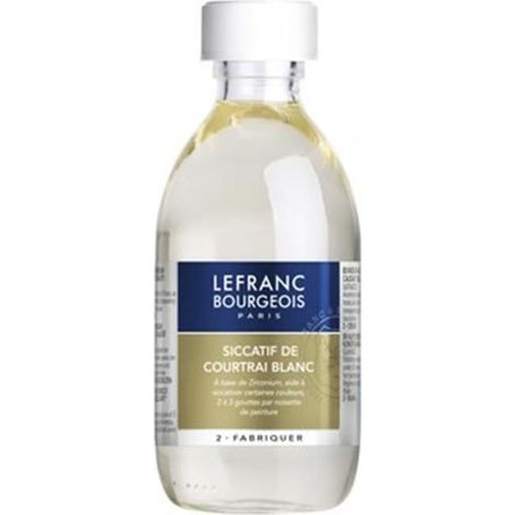 Essiccante - Lefranc & Bourgeois - 3122 - 250 ml - Blanc - Sans plomb - Action douce