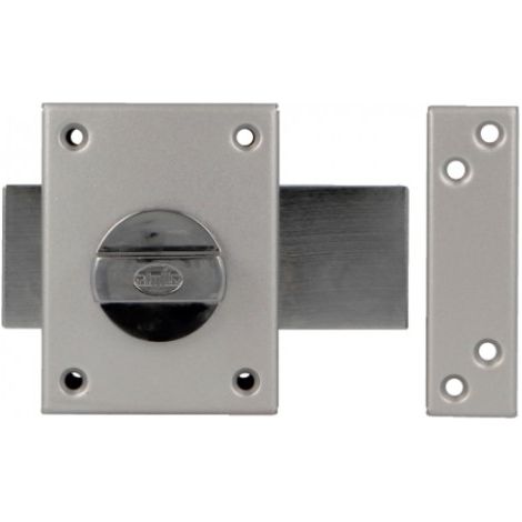 CERRADURA 85-85 ESMALTADO PLATA(S) - AMIG