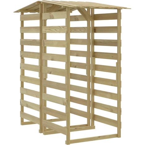 Maison Exclusive - Pergole con Tetto 2 pz 100x90x200 cm Legno di Pino Impregnato (1/5)