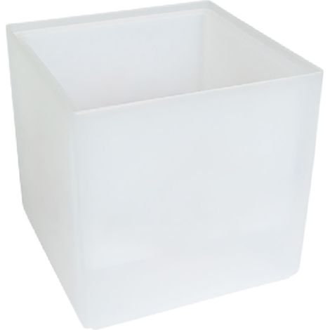 DECDEAL 3,5 l hoher Kapazität LED -Lampe -Lampen -Eis Bucket Square Design Automatisch Farbwechseln batteriebetriebener IP65 Wasserwiderstand für Home Party Bar Club Theme Restaurant Pub Weingetränk B