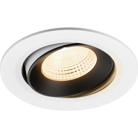 Spot encastré Numinos Move L blanc/noir 2700K - 55 deg - 1009825 (1/3)