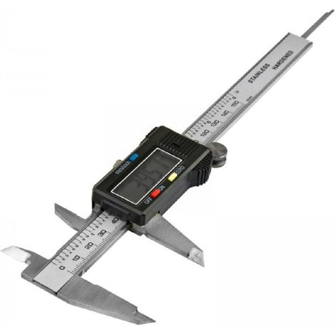 Digitaler Messschieber 150mm Präzise Schublehre & Messlehre für Werkstatt (1/5)