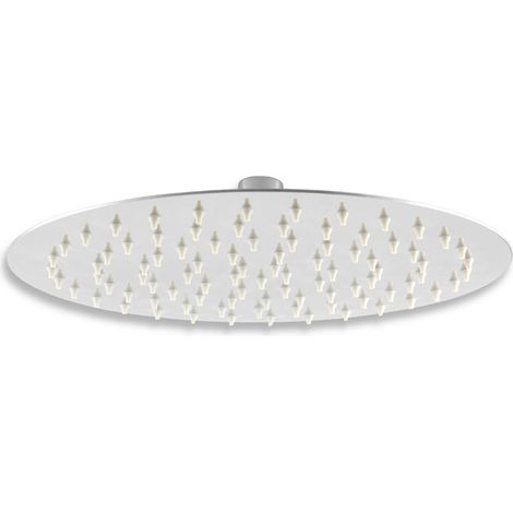 Novaservis Ferro - Soffione doccia, diametro 25 cm, acciaio inox RUP/250,4