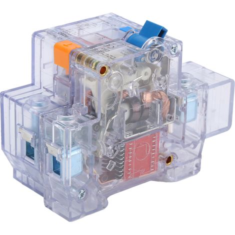 DZ47LE63 1P+N C63 Leitungsschutzschalter Transparenter Fehlerstromschutzschalter für den Haushalt (1/5)