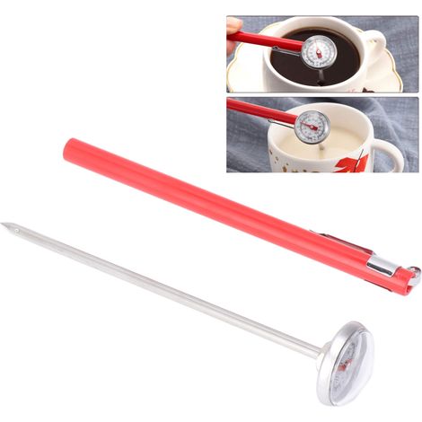 Thermomètre Instantané Cuisine Précis Sans Batterie ABS+Inox pour Grill BBQ Smoker Steak Lamb Brochettes (1/5)