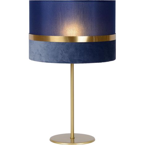 TUSSE. Lampe de tab.-Bleu-Ø30 (1/2)