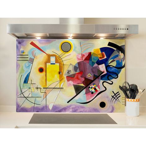 Fond de hotte Wassily Kandinsky - Alu composite - 70 cm - 60 cm (1/5)