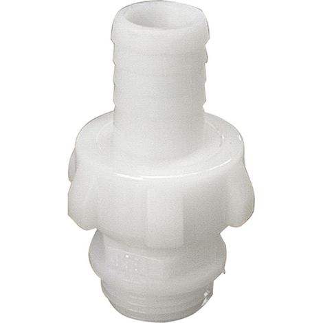 5 pz raccordo portagomma diritto in nylon 50mm motopoma porta gomma tubo