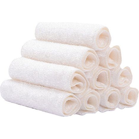Chiffon Bambou - 15 x 21 cm - Absorbant Non Abrasif Pour Cuisine - Lot de 10