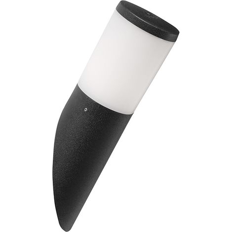 Aplique AMELIA 1xE27 8,5W con pulsador CCT (3colores) IP55 resina negra (1/3)