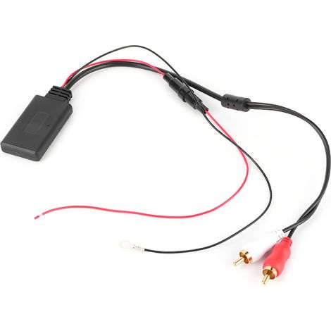 Adaptateur Bluetooth Universel pour Autoradio, Module Récepteur Audio 2 RCA, Entrée AUX Voiture (1/5)