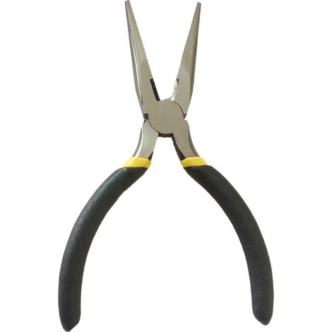 Pince bec plat ergonomique – mini précision – antidérapant – bijoux – fabrication main (1/5)