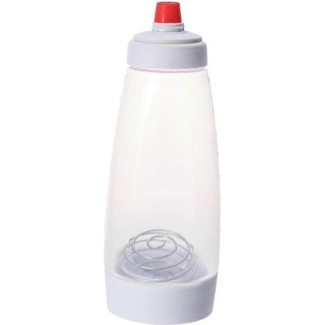 Distributeur de pâte à crêpes, flacon mélangeur à pâte, flacon agitateur à prise facile, distributeur manuel de pâte pour crêpes et cuisson (1/5)