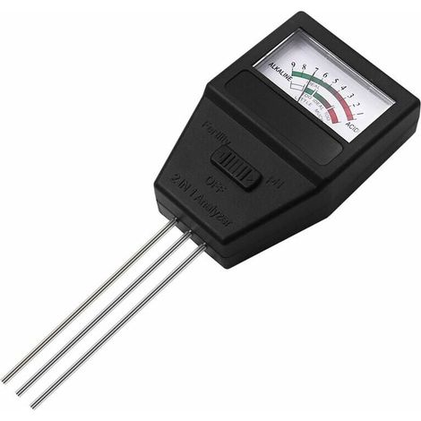 Detecteur De Fertilité Du Sol - pH Et Conductivité Électrique EC - Analyseur Azote Phosphore Potassium - Pour Jardin Potager Ferme Verger Plantes En Pot - 1 Pièce (1/5)