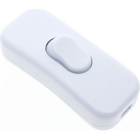 Lampe de chevet LED blanche 6A avec interrupteur central. câble avec bouton central. interrupteur pour lampe de bureau (1/5)