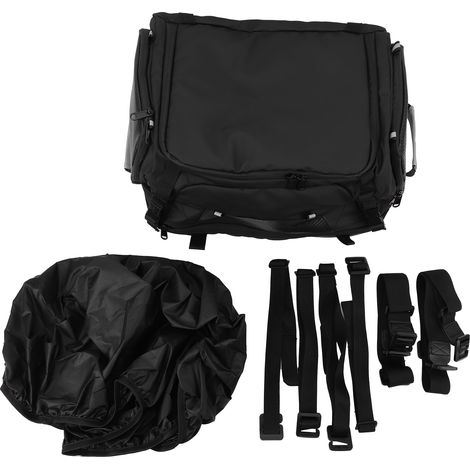 Portapacchi posteriore per moto, borsa da viaggio da 42 litri, espandibile, grande capacità, vano portaoggetti posteriore per moto R1200GS R1250GS LC.
