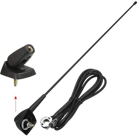 Antenne Aérienne De Toit De Base Support Compatible avec Peugeot 106 205 206 306 307 309 406 806 807 (1/3)