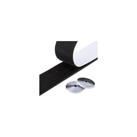 m selbstklebendes Klettband, selbstklebendes, kratzfestes Klettband für Bilderrahmen, weiches Magnetklebeband, 16 mm x 6 m (1/5)