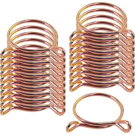 200 Pcs Collier Serrage Durite Conduite de carburant Pince Essence Serre-Joints Tuyauterie de serrage Attaches pour Automobiles, Vélos et Motos (1/3)