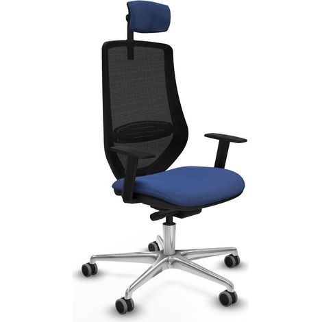 Piqueras y Crespo D086G2W Bürostuhl in Marineblau