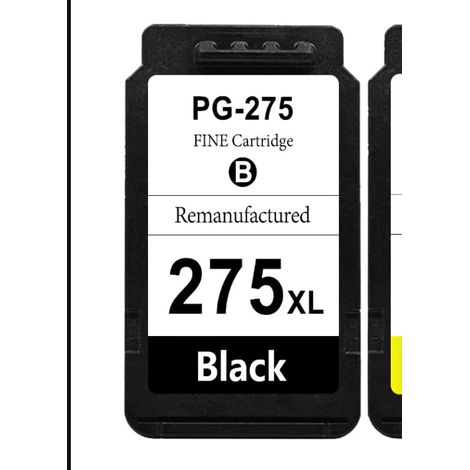 Cartouche d'encre noire 275XL compatible avec les imprimantes Canon PG275, CL276, haute capacité, TS3520, TS3522 et TR4720 (1/4)