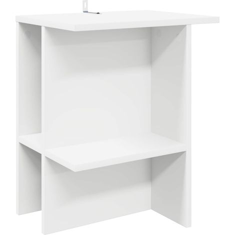 Maison Exclusive - Couchtisch Weiß 40 x 30 x 49 cm Holzwerkstoff