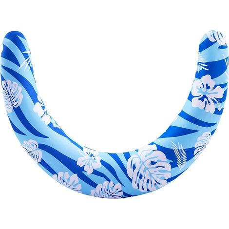 Bouée de natation, accessoire flottant en forme de U, fixation aquatique avec roulement robuste, accessoire de vacances avec panneau raffiné, catégorie piscine 75x60cm, Sum[YJD]