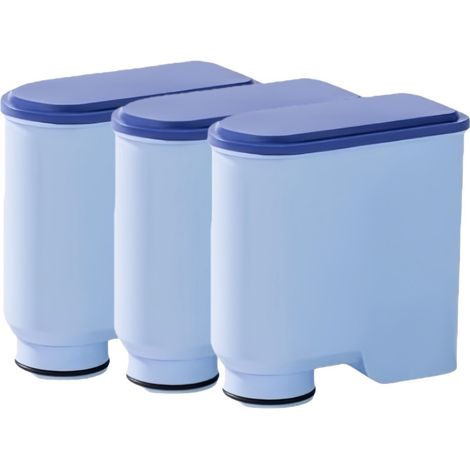 Filtre à eau de rechange pour machine à café, compatible avec Philips CA6903/10, charbon actif, bleu (lot de 3) (1/5)