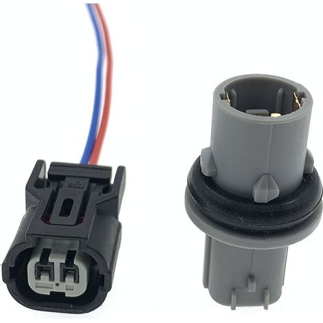 33304-S5A-003 convient aux douilles de feux d'aile Acura CRV, Odyssey et Accord, aux fiches de douille T10 et comprend une fiche et une douille.