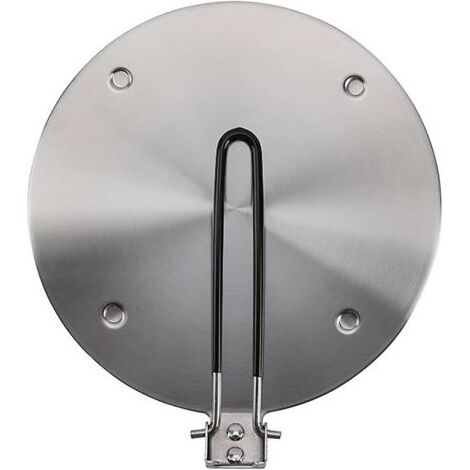Adaptateur à Induction, Induction Hob Heat Diffuser pour Cafetières et Ustensiles de Cuisine avec Poignée Amovible, Adaptateur Plaque Diffuseur de Chaleur pour Plaque Induction, 20cm (1/5)