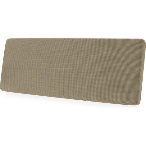 Housse de Coussin Extensible pour canapé et canapé Housse de Protection de Meubles en Jacquard à Carreaux 2 Places Sable (1/5)