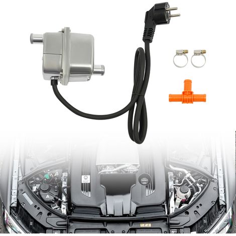 Chauffage moteur Préchauffeur moteur voiture 1500 W Préchauffeur liquide de refroidissement (1/5)