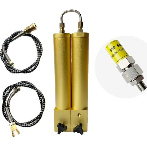 Filtro per compressore d'aria TUXING, misura 286 mm, con valvola di sicurezza. (1/2)