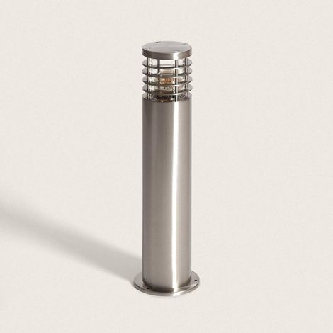 Lampioncino da Esterni 50cm Acciaio Inox Cloony Grigio