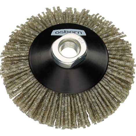 Kegelbürste Schleifnylon 100mm, H 20mm Osborn